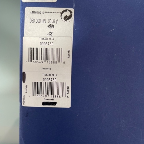 SWAROVSKI Crystal Figurine Disney Limited Edition 2008 Tinkerbell - Picture 6 of 6